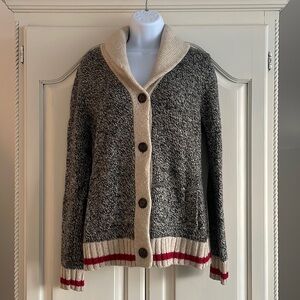 ROOTS CABIB BUTTONED SWEATER